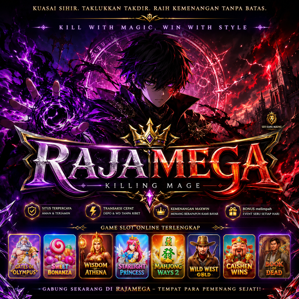 RAJAMEGA >> MARKAS GACOR PARA PEMBURU JACKPOT! TEMUKAN GAME FAVORIT DAN MULAI KESERUANNYA SEKARANG! by Hey siriusly